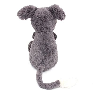Peluche âne Poitou maman et son bébé gris Les Ptipotos - DEGLINGOS 76030 4895242702821