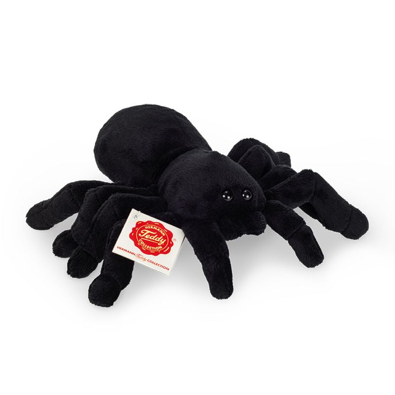 Peluche araignée noire 16 cm Teddy Hermann