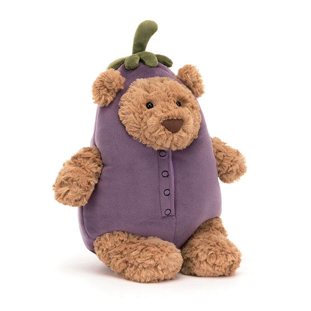 Peluche Bartholomew Bear Aubergine - JELLYCAT BARM3AUB 670983155747