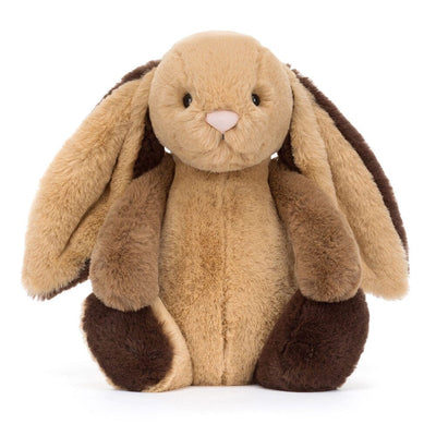 peluche Bashful Patchwork Brown Bunny Original - JELLYCAT BAS3PWB 670983159691