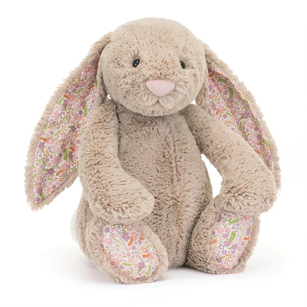 PELUCHE Blossom Beige Bunny 'Petal' très grand - JELLYCAT 