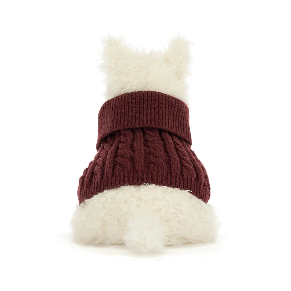 Peluche chien Munro Scottie Dog Winter Jumper – Jellycat