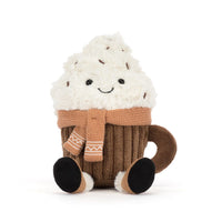 Peluche chocolat chaud Amuseables Scarffles Hot Chocolate de Jellycat – vue 4