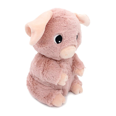 Peluche cochon Barbekiou maman et son bébé rose Les Ptipotos - DEGLINGOS 76020 4895242702807