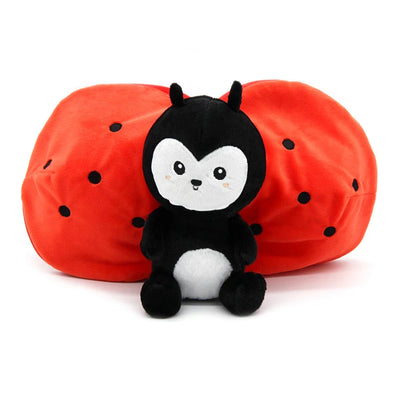 Peluche Comet la coccinelle/tomate Flipetz - deglingos 80105 4895242701275