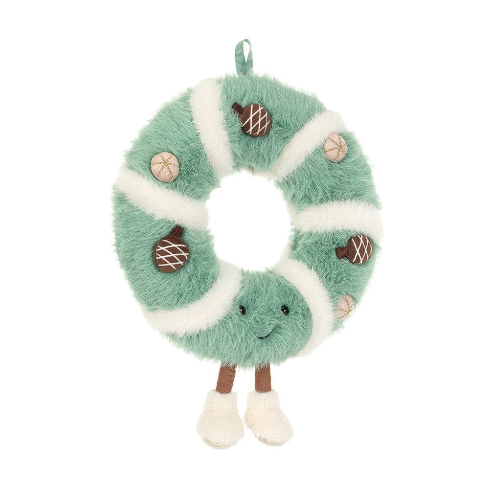 Peluche couronne de Noël Amuseables Pinecone Wreath – Jellycat