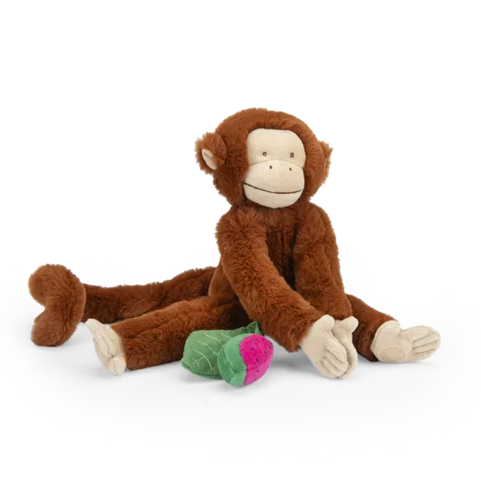 peluche d'activités à suspendre Singe Mochica - MOULIN ROTY 688075 3575676880753