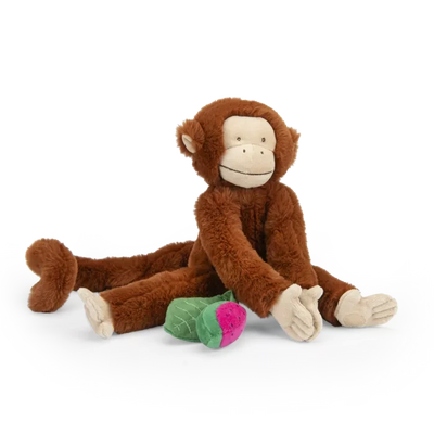 peluche d'activités à suspendre Singe Mochica - MOULIN ROTY 688075 3575676880753