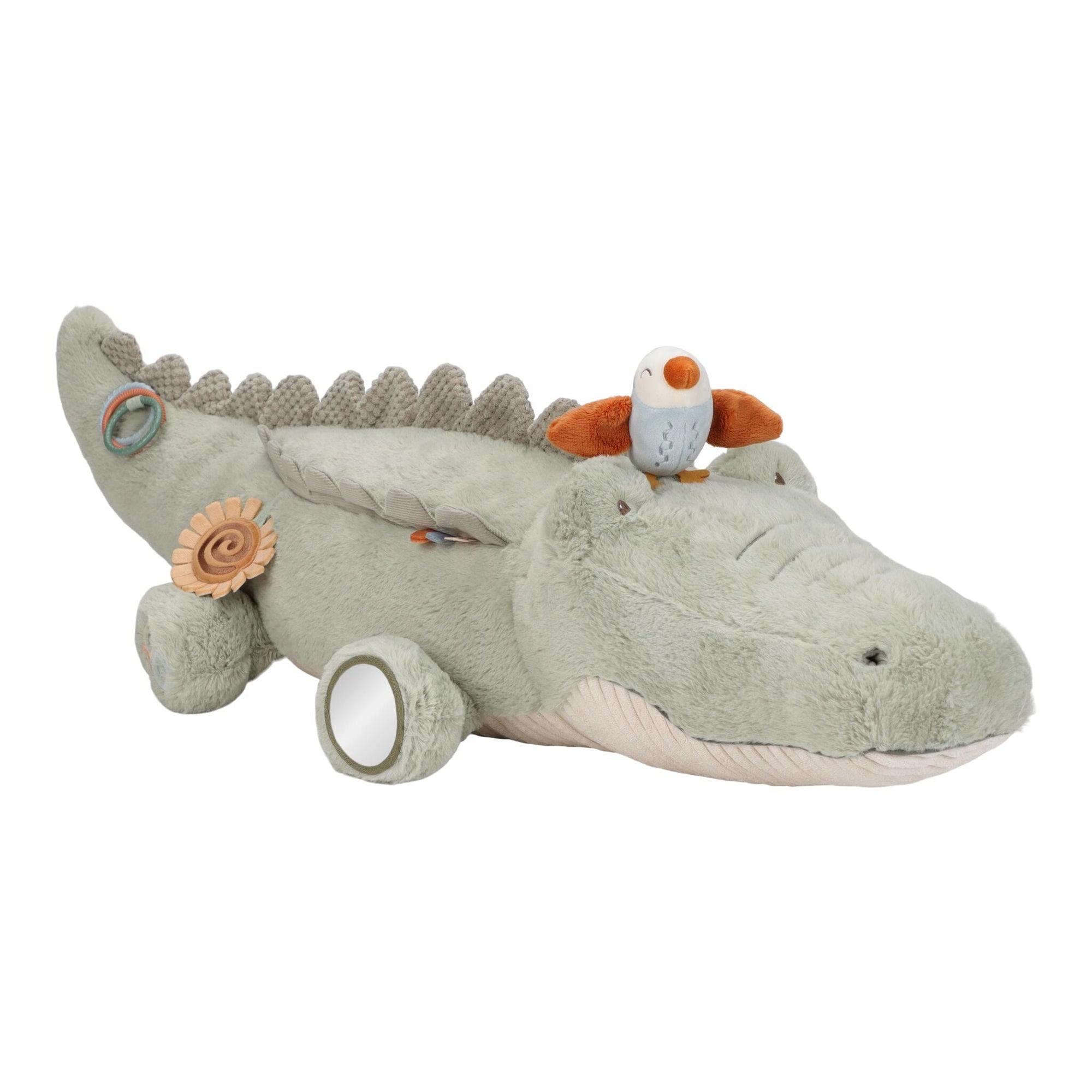Peluche d’activités crocodile XL Safari Friends de Little Dutch
