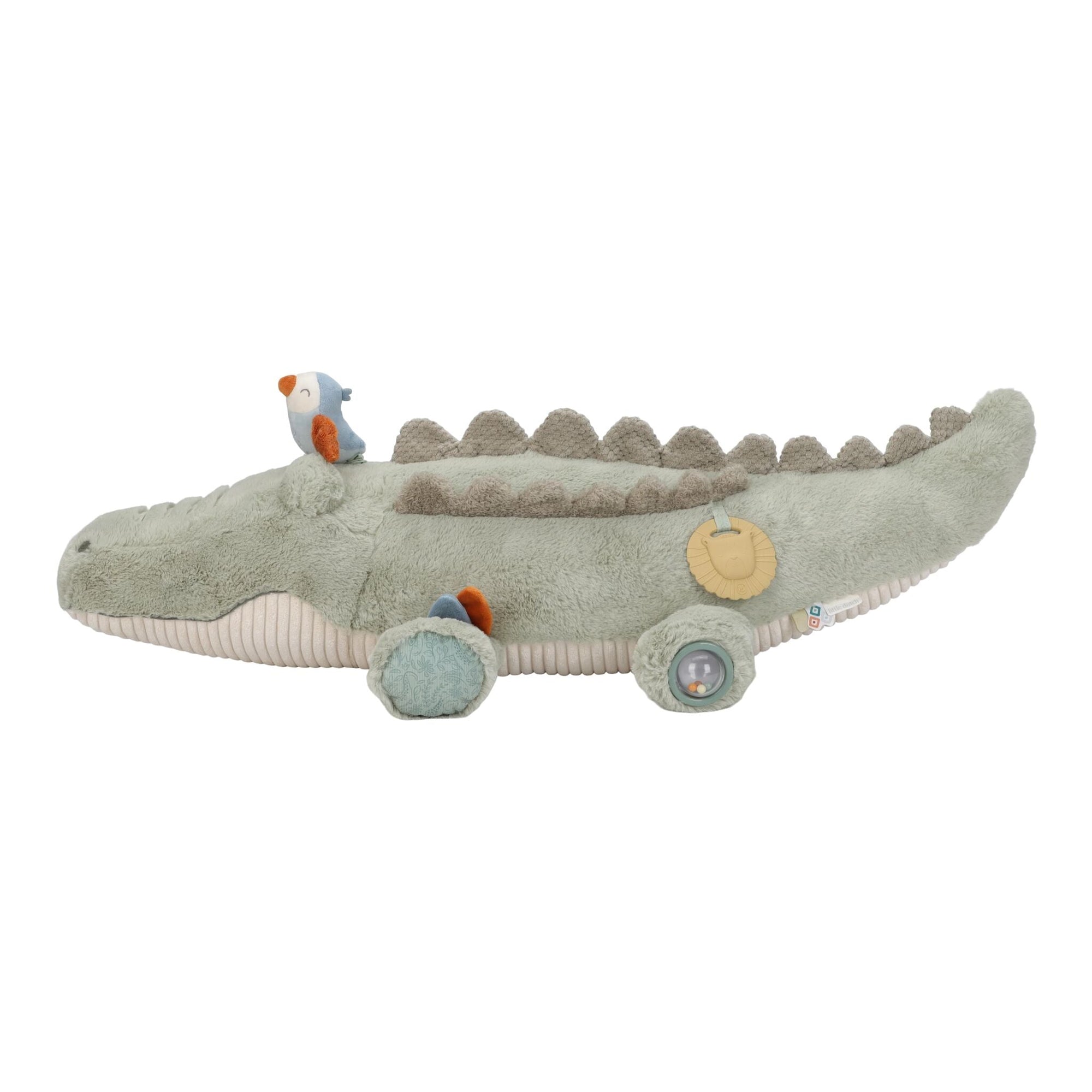 Peluche d’activités crocodile XL Safari Friends de Little Dutch – vue 3
