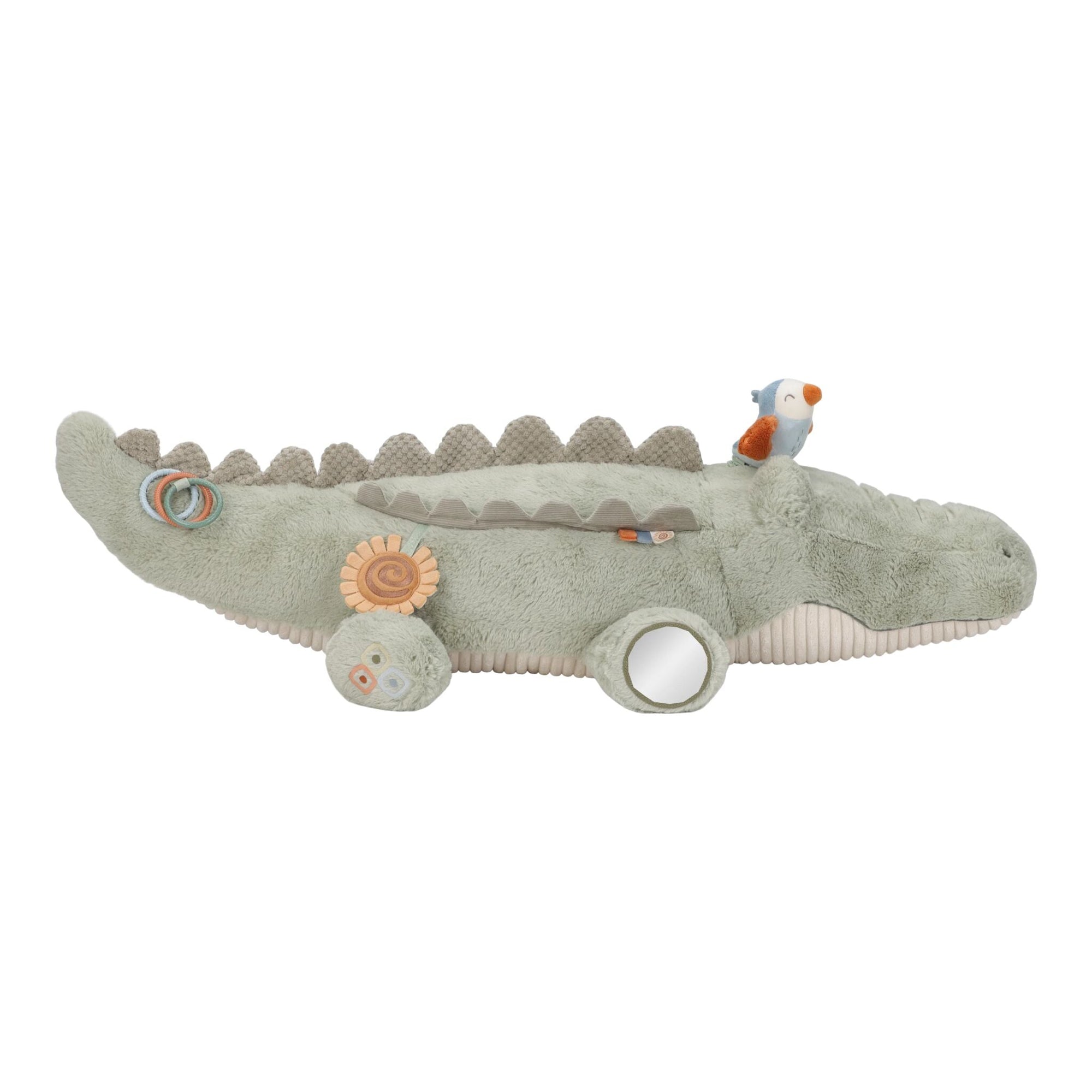 Peluche d’activités crocodile XL Safari Friends de Little Dutch – vue 4