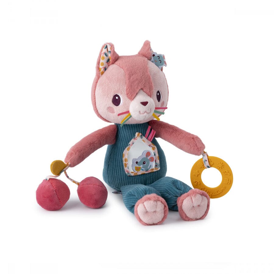 Peluche d'activités Jeanne le chat - LILLIPUTIENS 83553 5414834835533