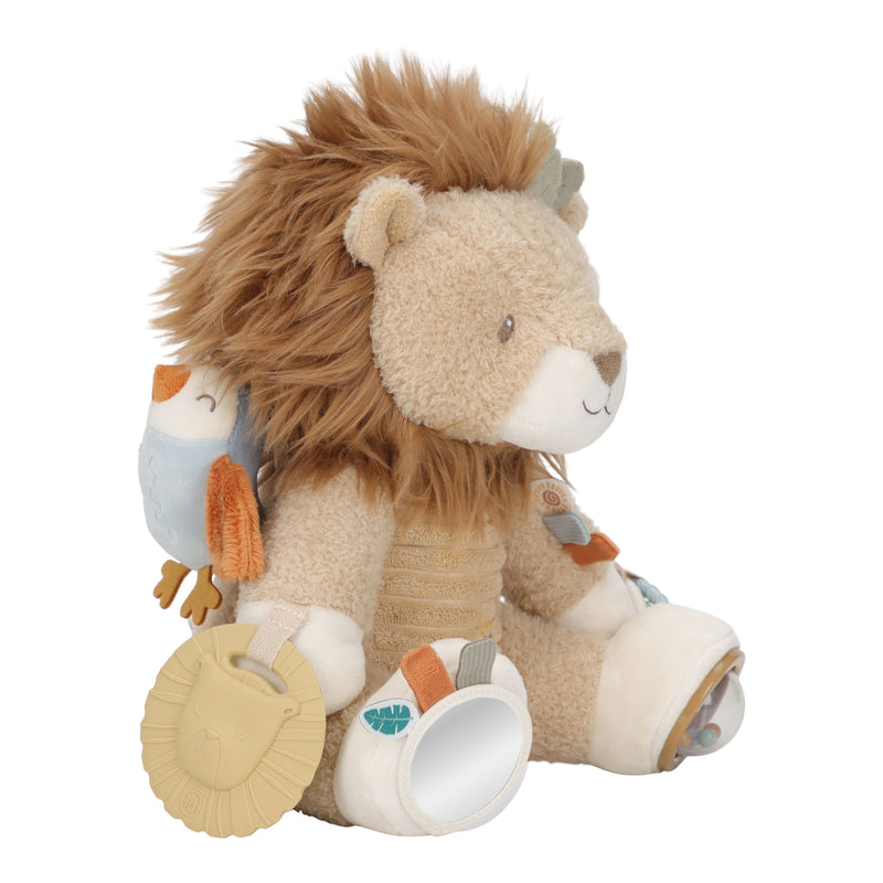 Peluche d'activités lion safari friends - LITTLE DUTCH 