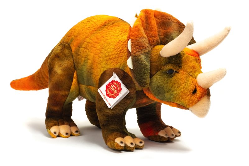 Peluche dinosaure tricératops 42 cm Teddy Hermann