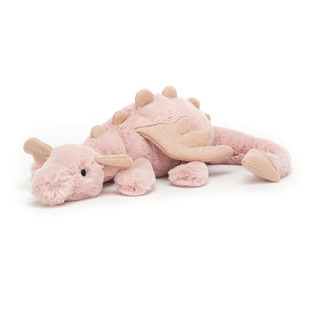Peluche dragon rose little - JELLYCAT rose6ddl 670983133776