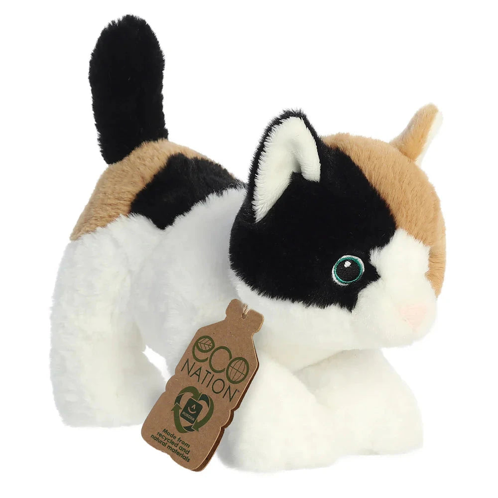 peluche eco nation Calico Chat - AURORA 35049 5034566350496