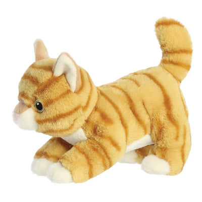 peluche eco nation chat tigré orange - AURORA 35048 5034566350489