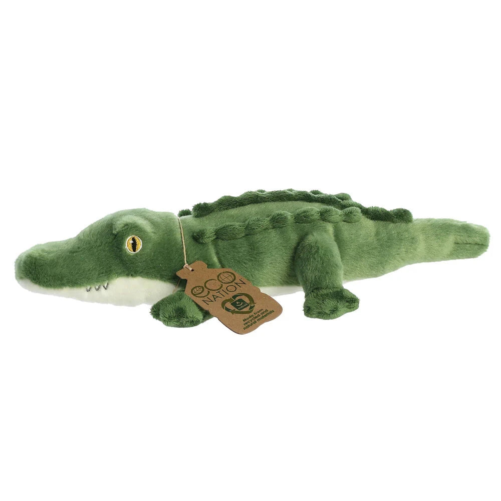 peluche eco nation crocodile - AURORA 35036 5034566350366