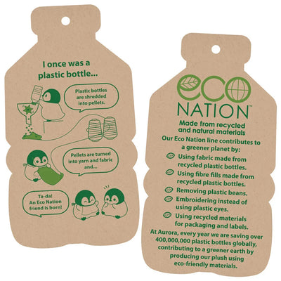 peluche eco nation crocodile - AURORA 35036 5034566350366