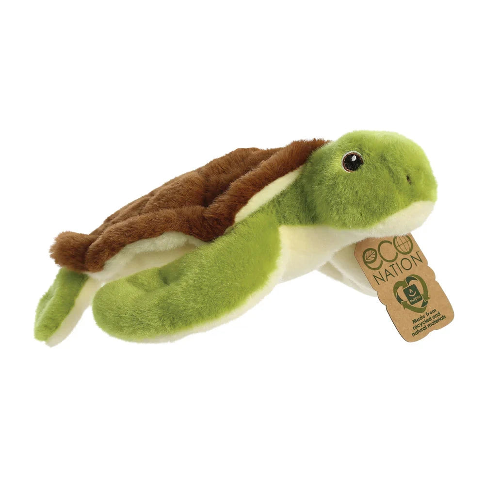 peluche eco nation tortue de mer - AURORA 35018 5034566350182