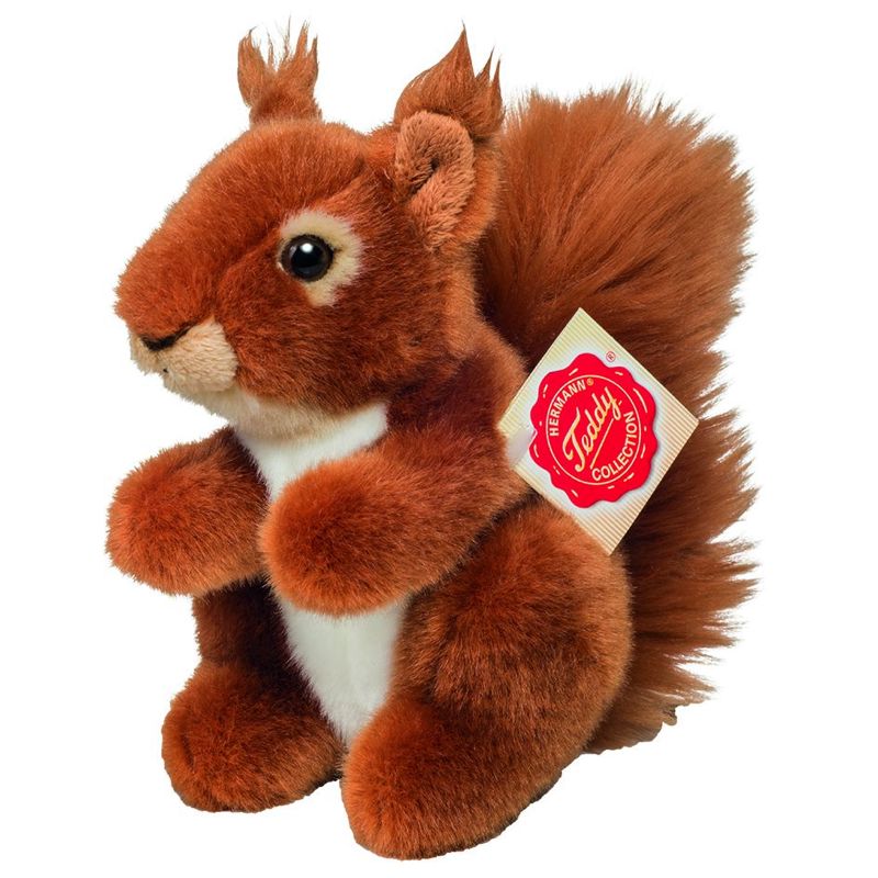 Peluche écureuil 14 cm Teddy Hermann