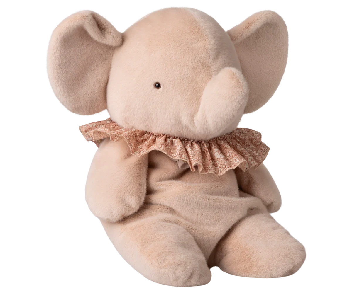Peluche Eléphant Grand-rose poudrée - MAILEG 16-6997-00 5707304152125