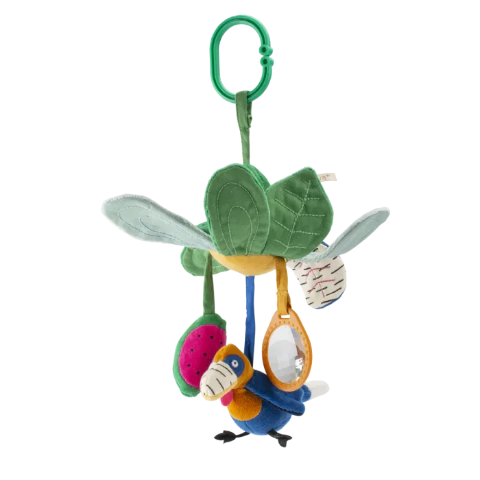 peluche Fleur d'activités à suspendre La forêt Mawa - MOULIN ROTY 688079 3575676880791