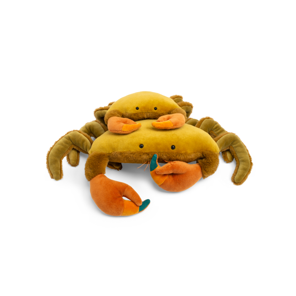 Peluche Grand crabe Tout autour du monde de Moulin Roty – vue 4