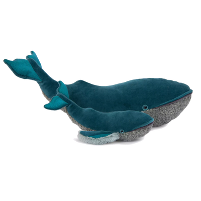 Peluche Grande baleine à bosse Tout autour du monde - MOULIN ROTY 719041 3575677190417