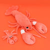 Peluche homard Iloveyou maman et son bébé corail Les Ptipotos - DEGLINGOS 75601 4895242702753