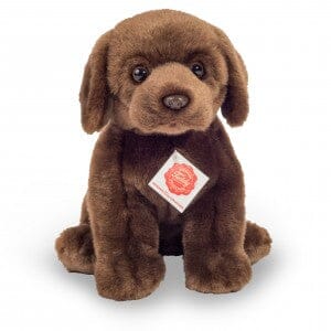 peluche Labrador marron assis 25 cm - TEDDY HERMANN 91958 