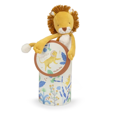peluche lion Mamba (en boîte) La forêt Mawa - MOULIN ROTY 688022 3575676880227