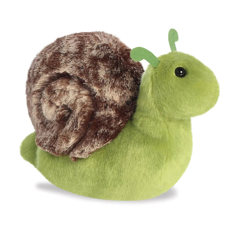 peluche mini flopsies escargot Slow Snail - AURORA 
