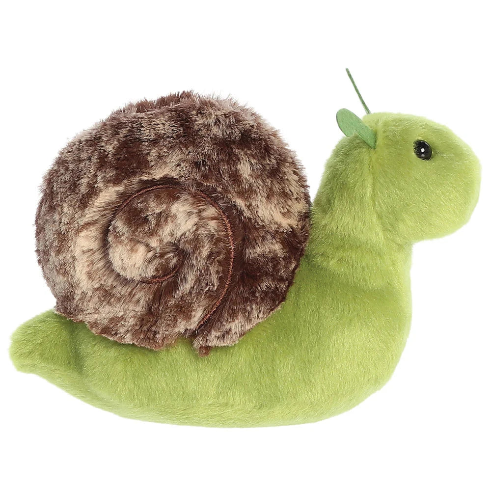peluche mini flopsies escargot Slow Snail - AURORA 
