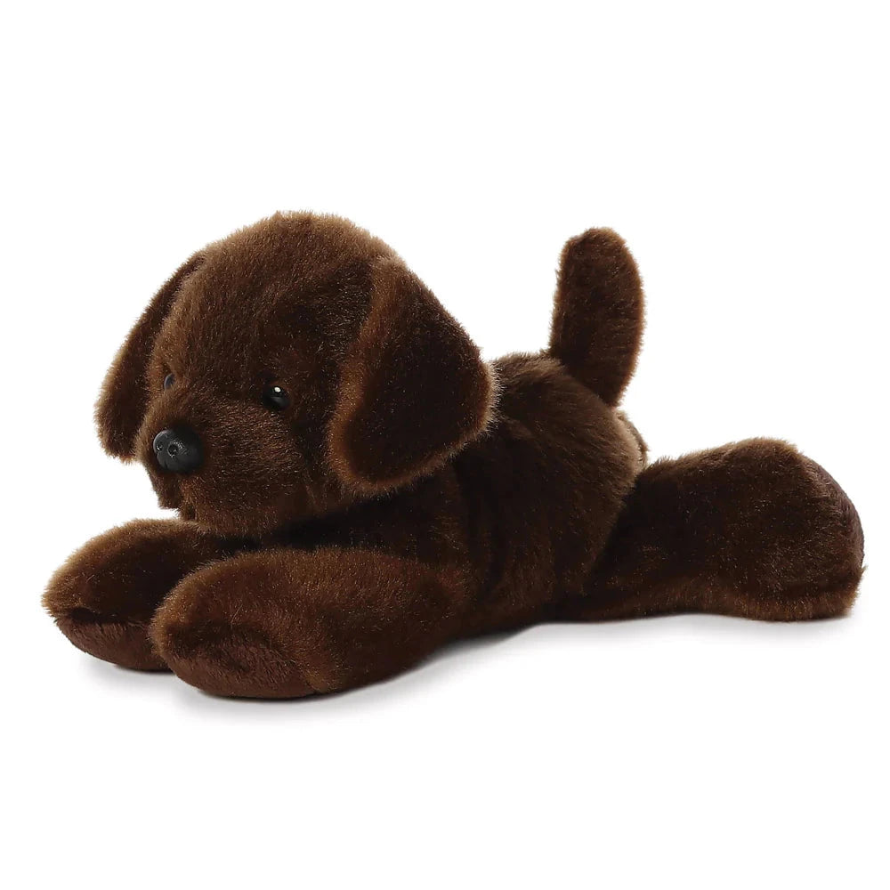 peluche mini flopsies lil lucky labrador chien - AURORA 31257 5034566312579