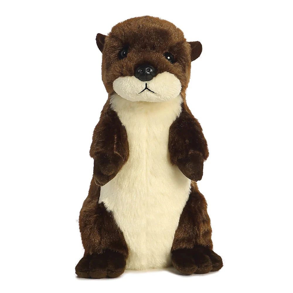 peluche mini flopsies loutre river otter - Aurora 31704 5034566317048