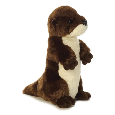 peluche mini flopsies loutre river otter - Aurora 31704 5034566317048