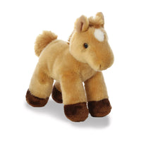 peluche mini flopsies Prancer cheval - AURORA 13298 5034566132986