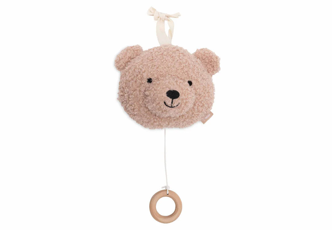 peluche musicale teddy bear wild rose - JOLLEIN 043-001-68063 8717329388758