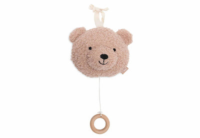 peluche musicale teddy bear wild rose - JOLLEIN 043-001-68063 8717329388758