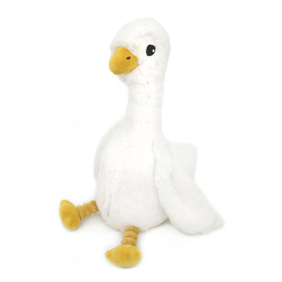 Peluche oie Jébongou maman et son bébé blanc Les Ptipotos - DEGLINGOS 76000 4895242702784