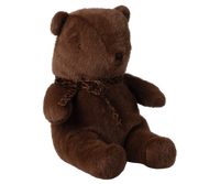Peluche ours Teddy bear medium marron chocolat - MAILEG