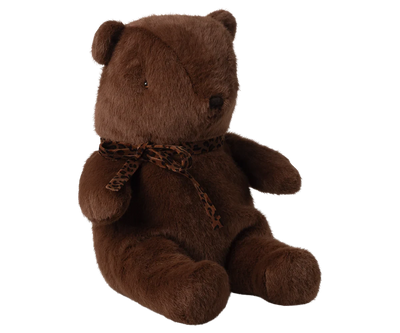 Peluche ours Teddy bear medium marron chocolat - MAILEG