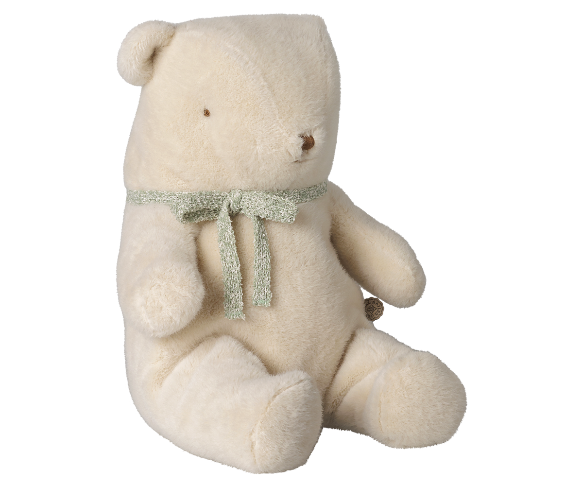 Peluche ours Teddy Medium blanc cassé de Maileg