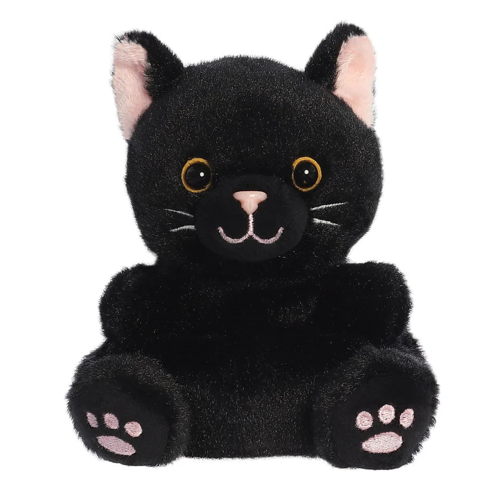 peluche palm pals Twilight Black Cat - AURORA 13551 5034566135512