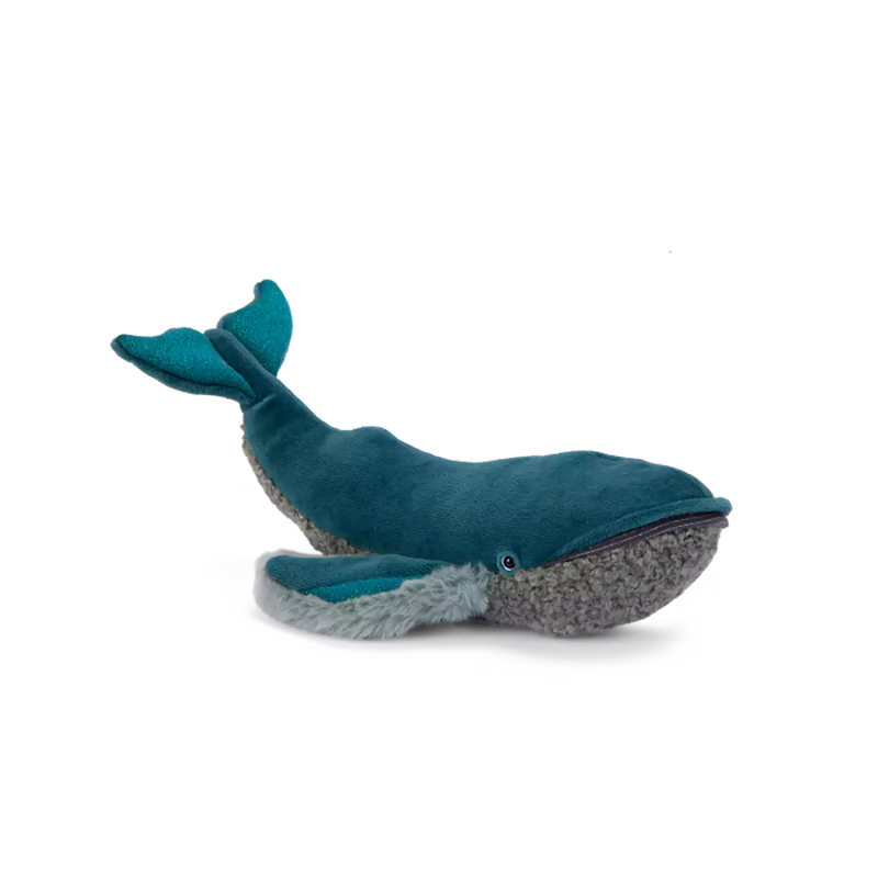 Peluche petite baleine à bosse Tout autour du monde - MOULIN ROTY 719040 3575677190400