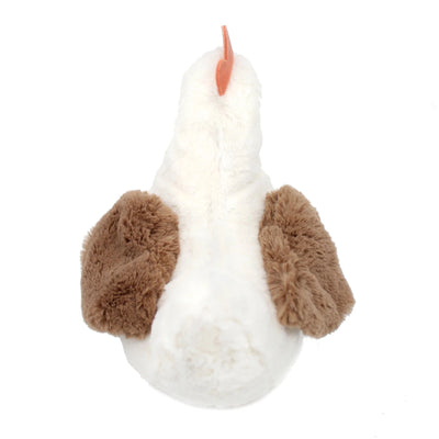 Peluche poule Pioupiou maman et son bébé blanc Les Ptipotos - DEGLINGOS 76010 4895242702791
