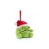 peluche Ricky Rain Frog Decoration - JELLYCAT RR6FD 670983155259