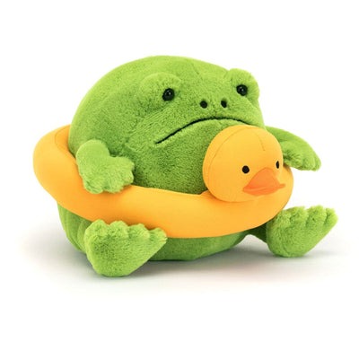 peluche ricky rain frog rubber ring - JELLYCAT RR3FR 670983153507