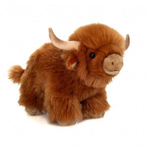 peluche vache Highland 28 cm - TEDDY HERMANN 91733 